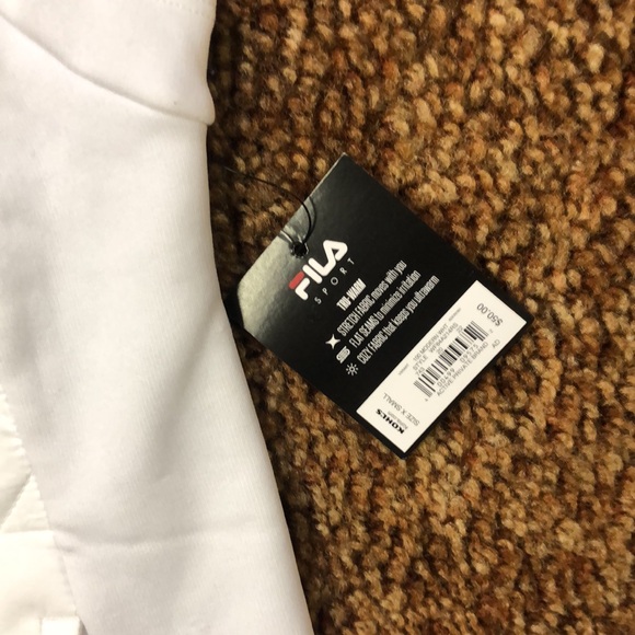 Fila White Sleeveless Vest - Picture 2 of 4